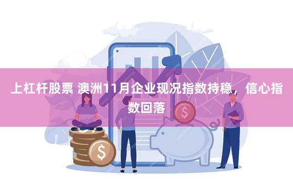 上杠杆股票 澳洲11月企业现况指数持稳，信心指数回落