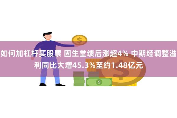 如何加杠杆买股票 固生堂绩后涨超4% 中期经调整溢利同比大增45.3%至约1.48亿元