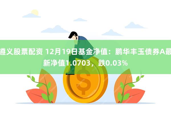 遵义股票配资 12月19日基金净值：鹏华丰玉债券A最新净值1.0703，跌0.03%