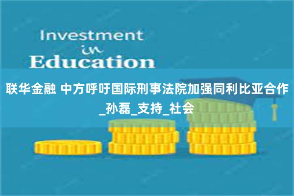 联华金融 中方呼吁国际刑事法院加强同利比亚合作_孙磊_支持_社会